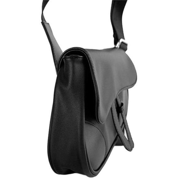WKSCLPAI Shoulder Bag for Women, Mini Travel Jewelry Bag  Sling Bag Fashion Saddle Bag Leather